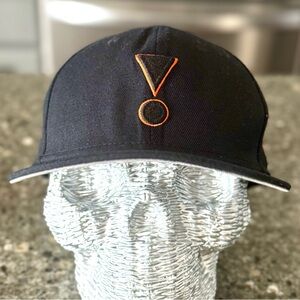 JBL Black Cap with Orange Accent